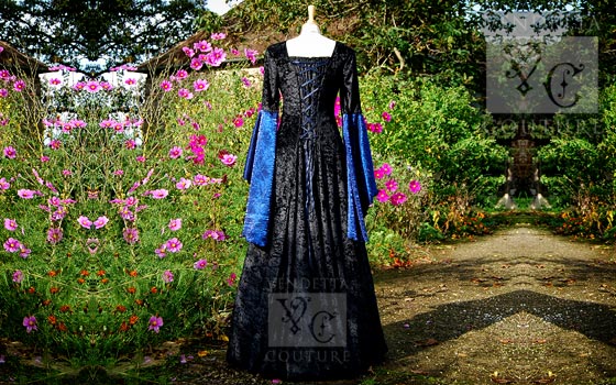 Callalily-017 medieval style dress