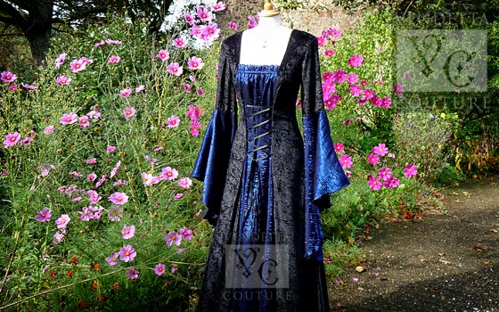 Callalily-017 medieval style dress