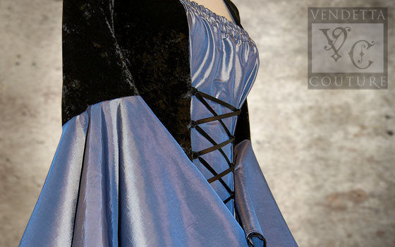 Callalily-018 medieval style dress