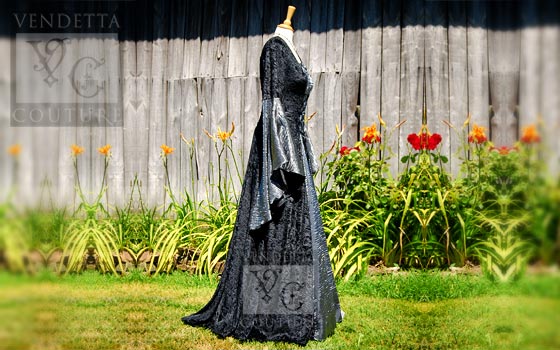 Callalily-019 medieval style dress