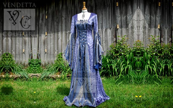 Callalily-020 medieval style dress