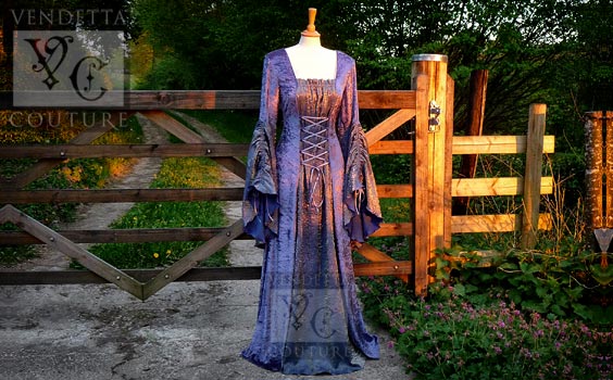 Callalily-020 medieval style dress