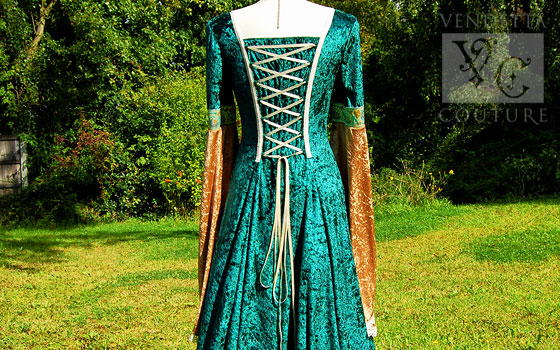 Daylily-013 medieval style dress