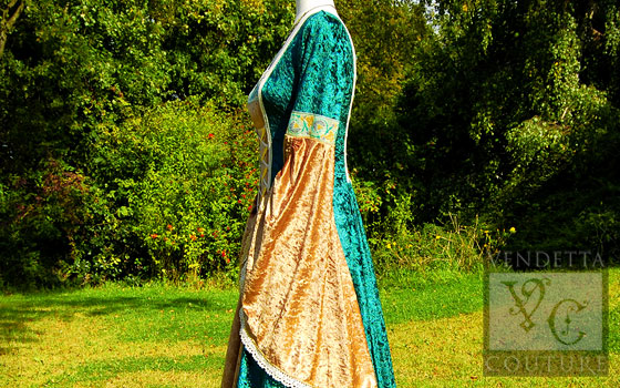 Daylily-013 medieval style dress