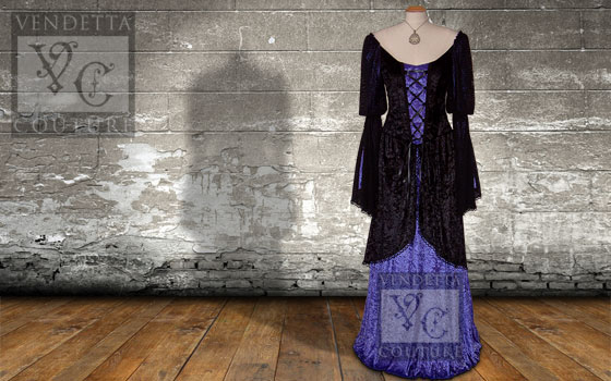 Tazetta-012 medieval style dress