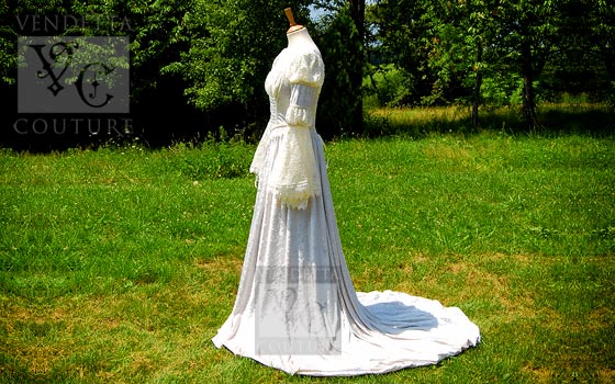 medieval wedding dress