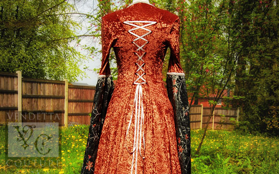 Lily-013 Medieval Style Dress