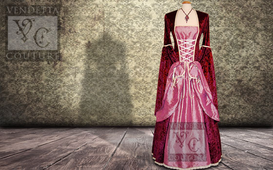 Lily-014 Medieval Style Dress