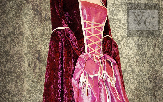 Lily-014 Medieval Style Dress