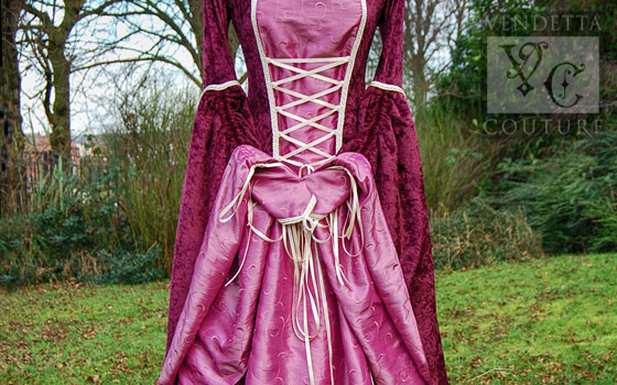 Lily-014 Medieval Style Dress