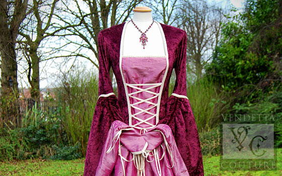 Lily-014 Medieval Style Dress