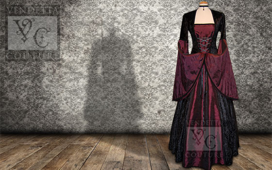 Lily-015 medieval style dress