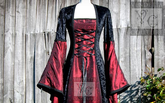 Lily-015a Medieval Style Dress