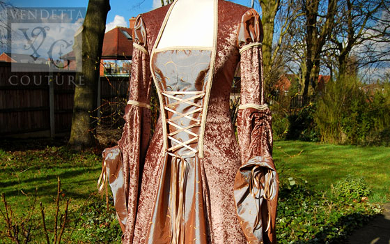 Lily-019 medieval style dress