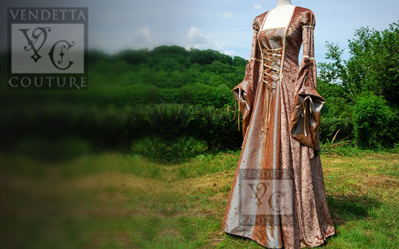 Lily-019 medieval style dress