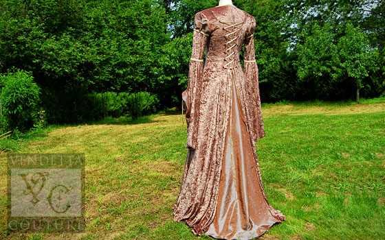 Lily-019 medieval style dress