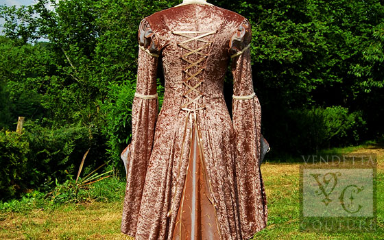 Lily-019 medieval style dress