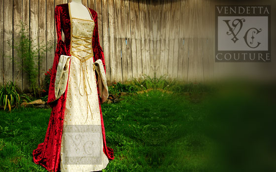 Lily-021 medieval style dress