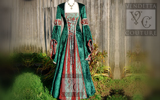 Lily-022 Medieval Style Dress