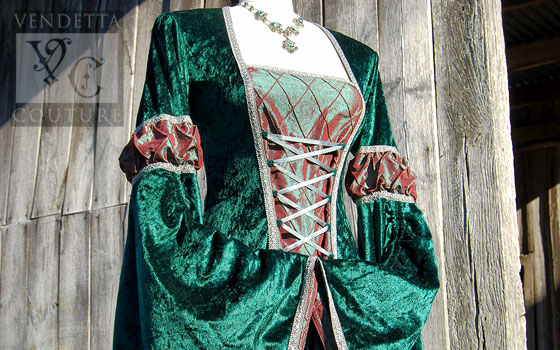 Lily-022 Medieval Style Dress