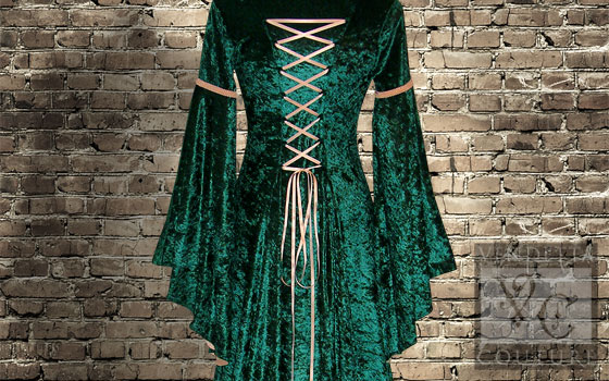 Lily-024 Medieval Style Dress
