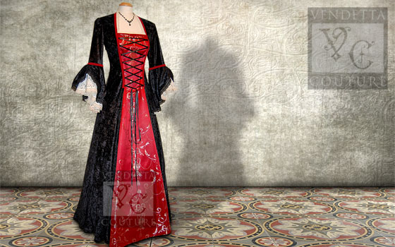 Lily-028 Medieval Style Dress