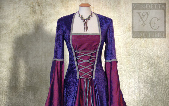 Lily-031 medieval style dress