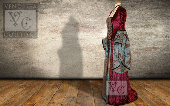 Lily-033 Medieval Style Dress