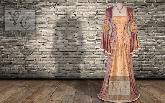 Lily-035 Medieval Style Dress