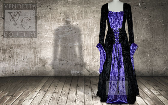 Nightshade-012 medieval style dress