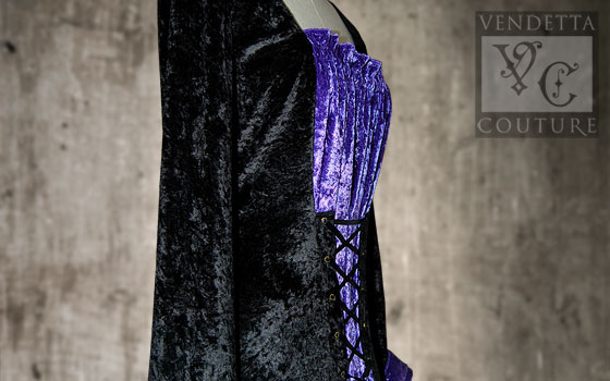 Nightshade-012 medieval style dress