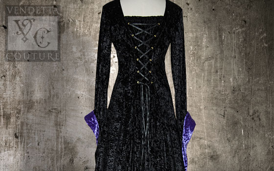 Nightshade-012 medieval style dress