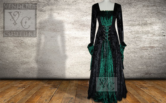 Nightshade-013 medieval style dress