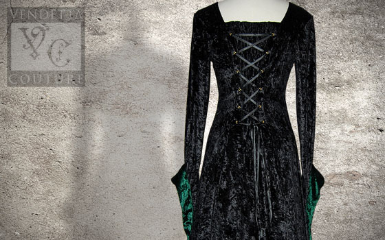 Nightshade-013 medieval style dress