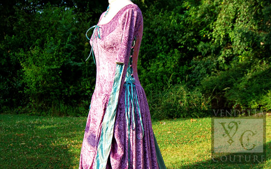 Rose-012 medieval style dress