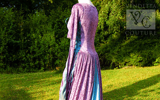 Rose-012 medieval style dress