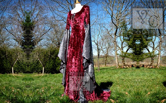 Rose-014 medieval style dress