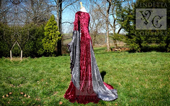 Rose-014 medieval style dress
