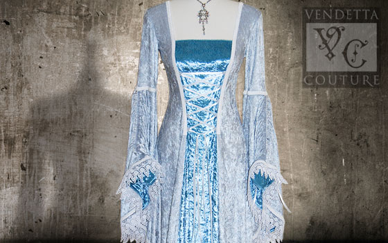 Snowlily-012 Medieval Style Dress