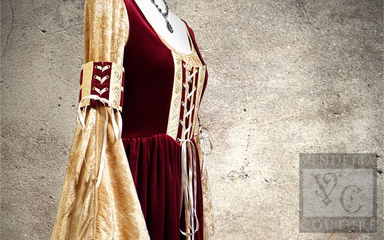 Sorrel-012 Medieval Style Dress