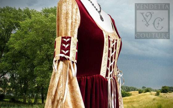 Sorrel-012 Medieval Style Dress