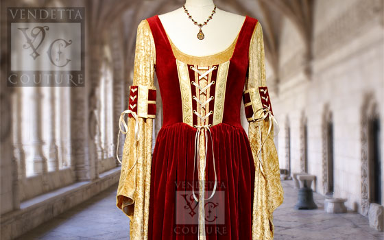 Sorrel-012 Medieval Style Dress