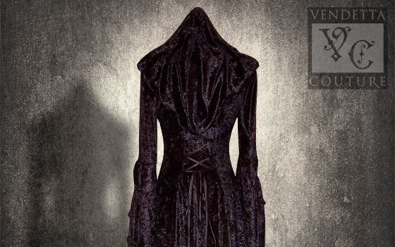 Violet-012 medieval style dress