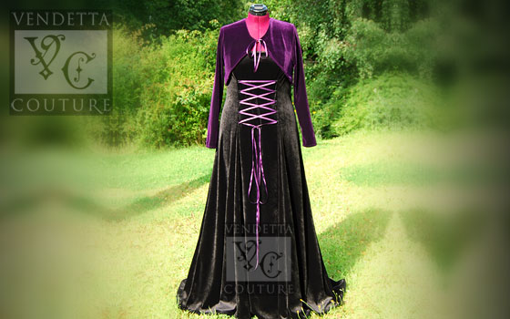 Willow-019 medieval style dress