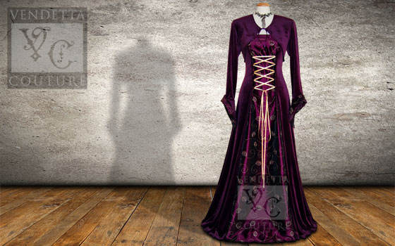 Willow-023 medieval style dress