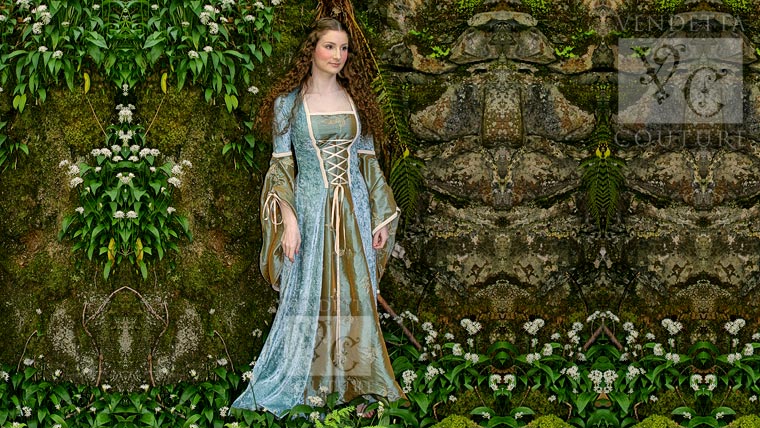 Lily-025 medieval style dress